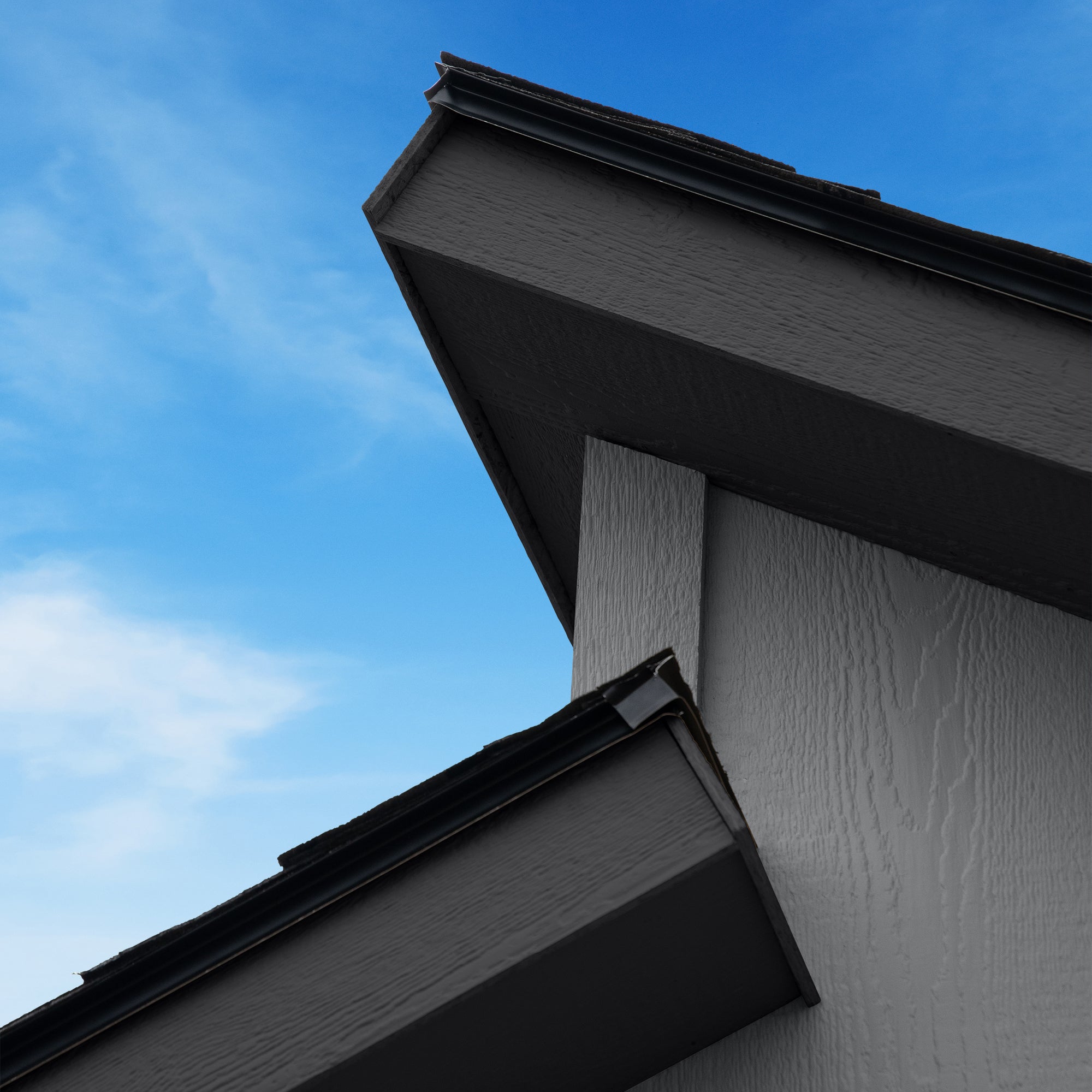 close up of roof and the drip & edge