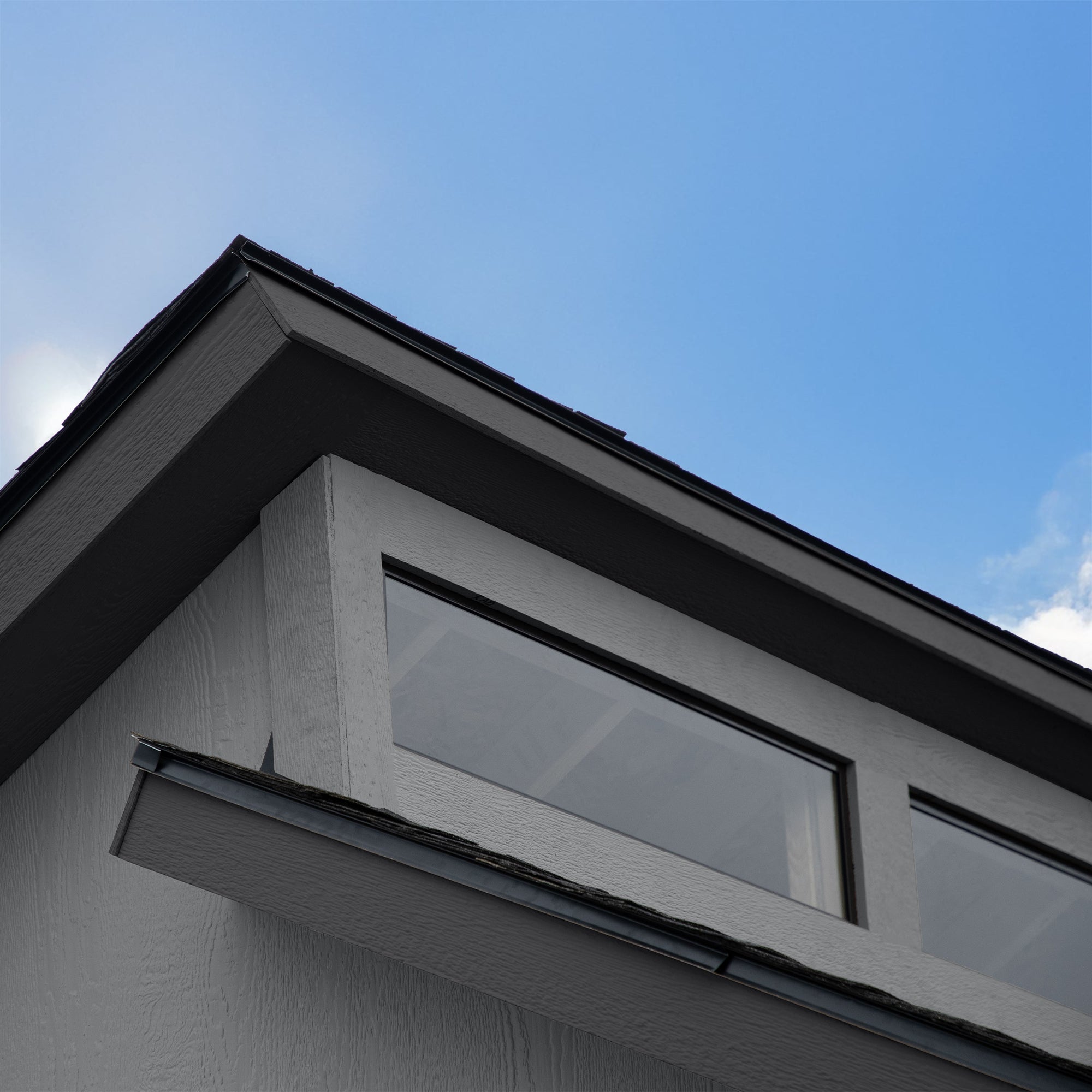 close up to drip edge