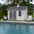 Pool shed
