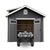 Heartland Lumina shed with open doors, revealing a spacious interior perfect for storage