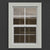 close up of the window