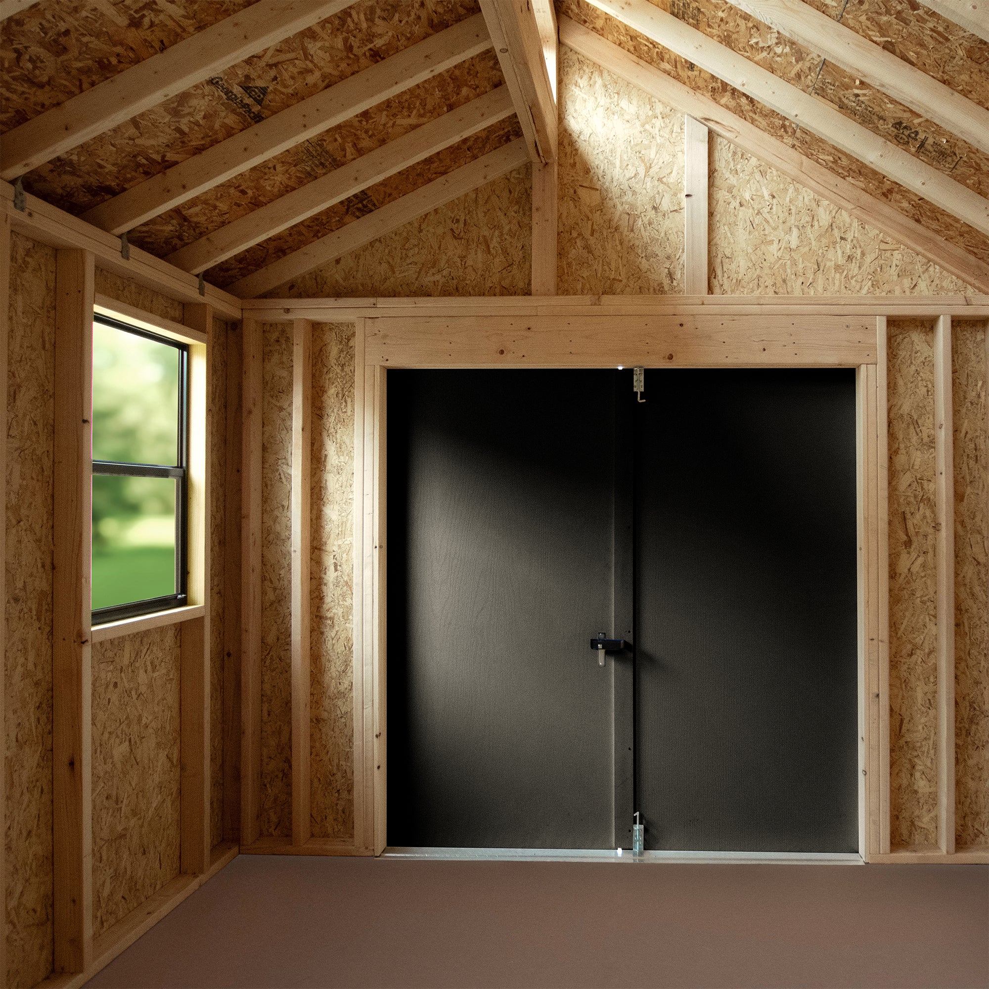 Spacious interior to fill with all your storage needs