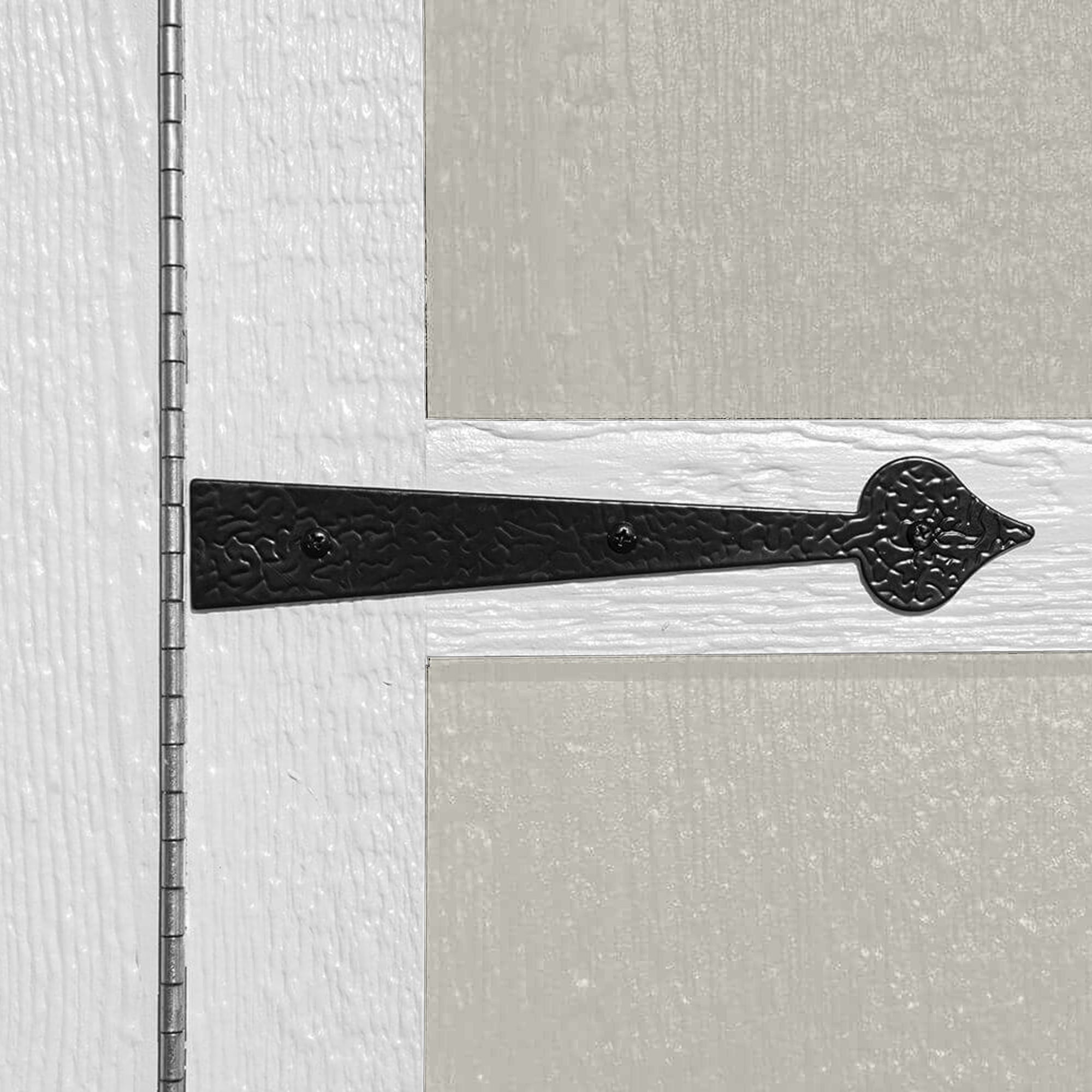 close up decor on door