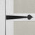 close up decor on door