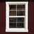 Functional window on shed Functional window on shed