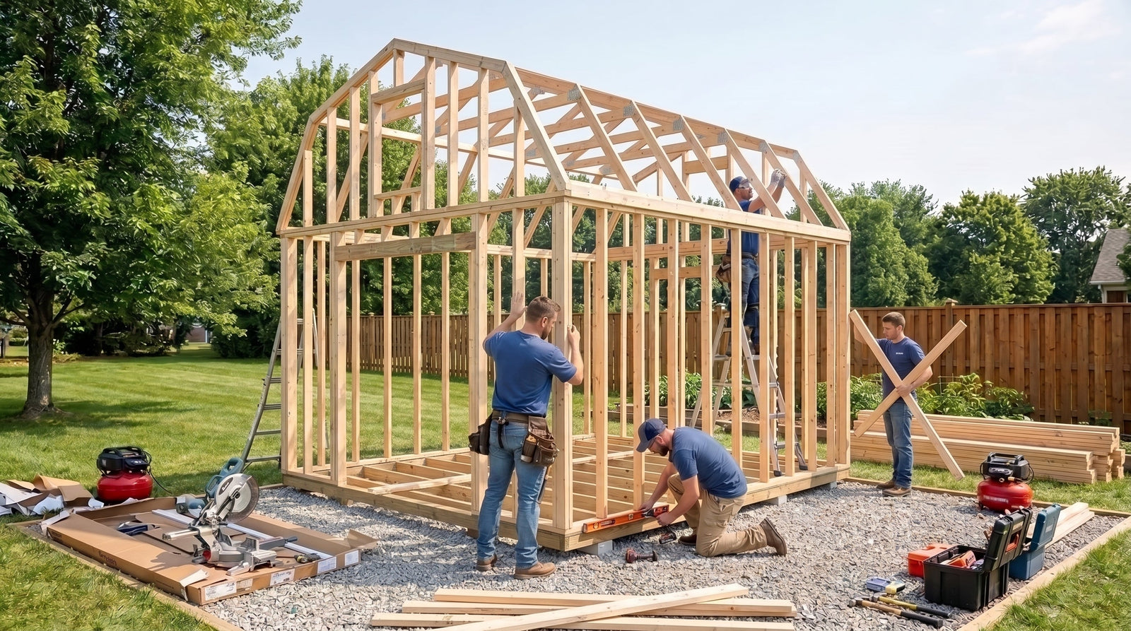 What Happens After You Buy a Shed? A Yard Prep and Installation Timeline
