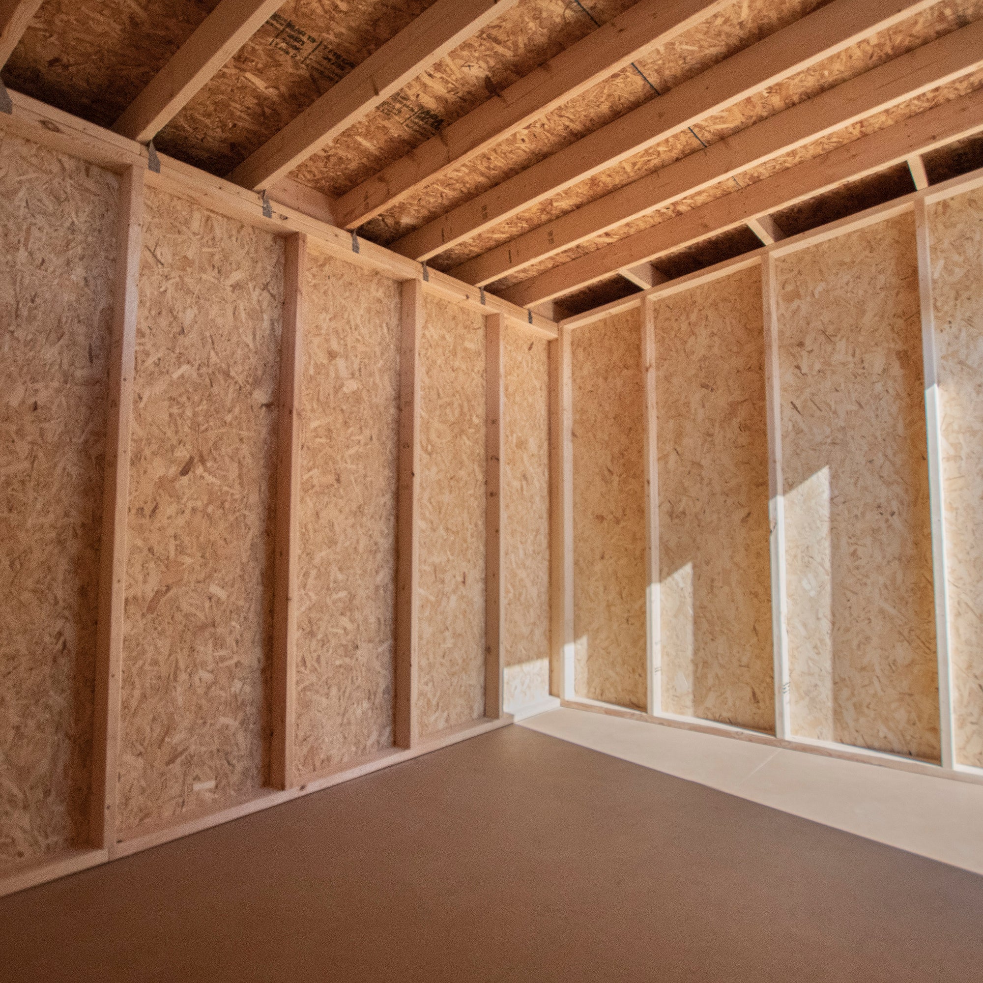 spacious interior close up 