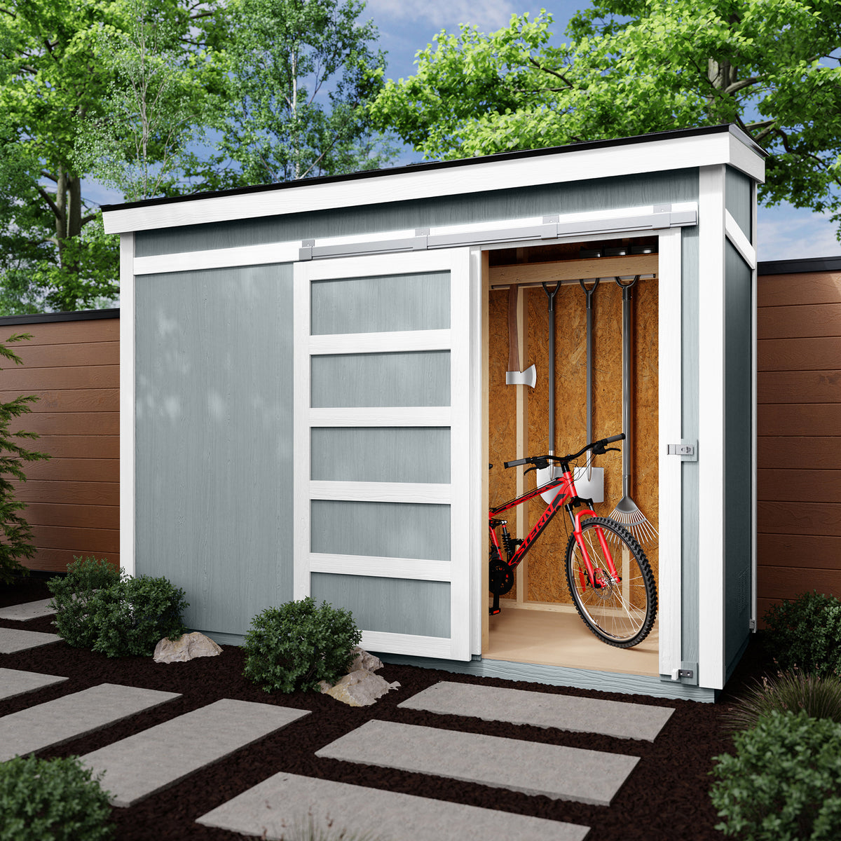 Small Lean to Shed | Dayton 10x4 Shed | Heartland Sheds