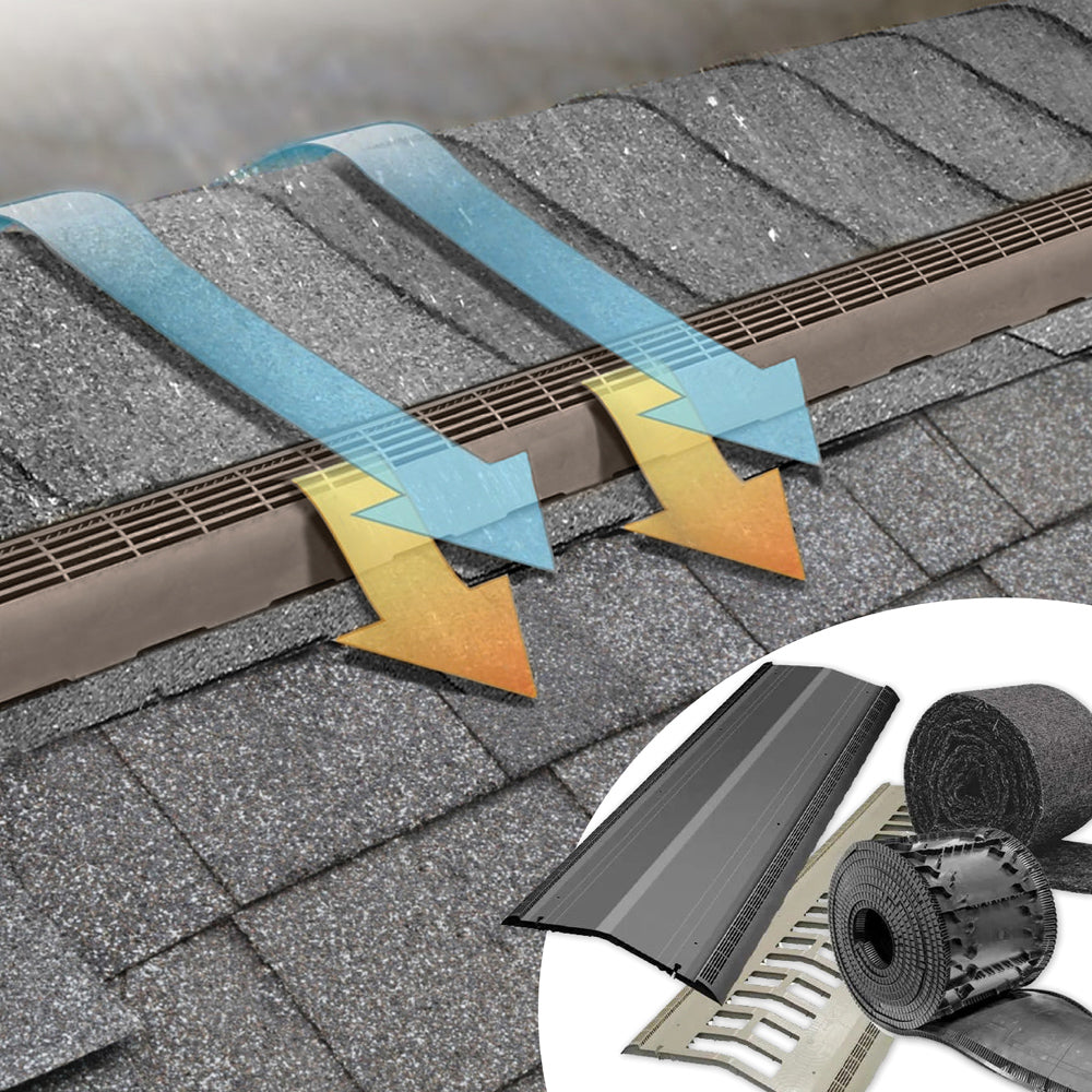 Pvc Ridge Vent Ridge Vents for Wood Storage Sheds | Heartland Sheds