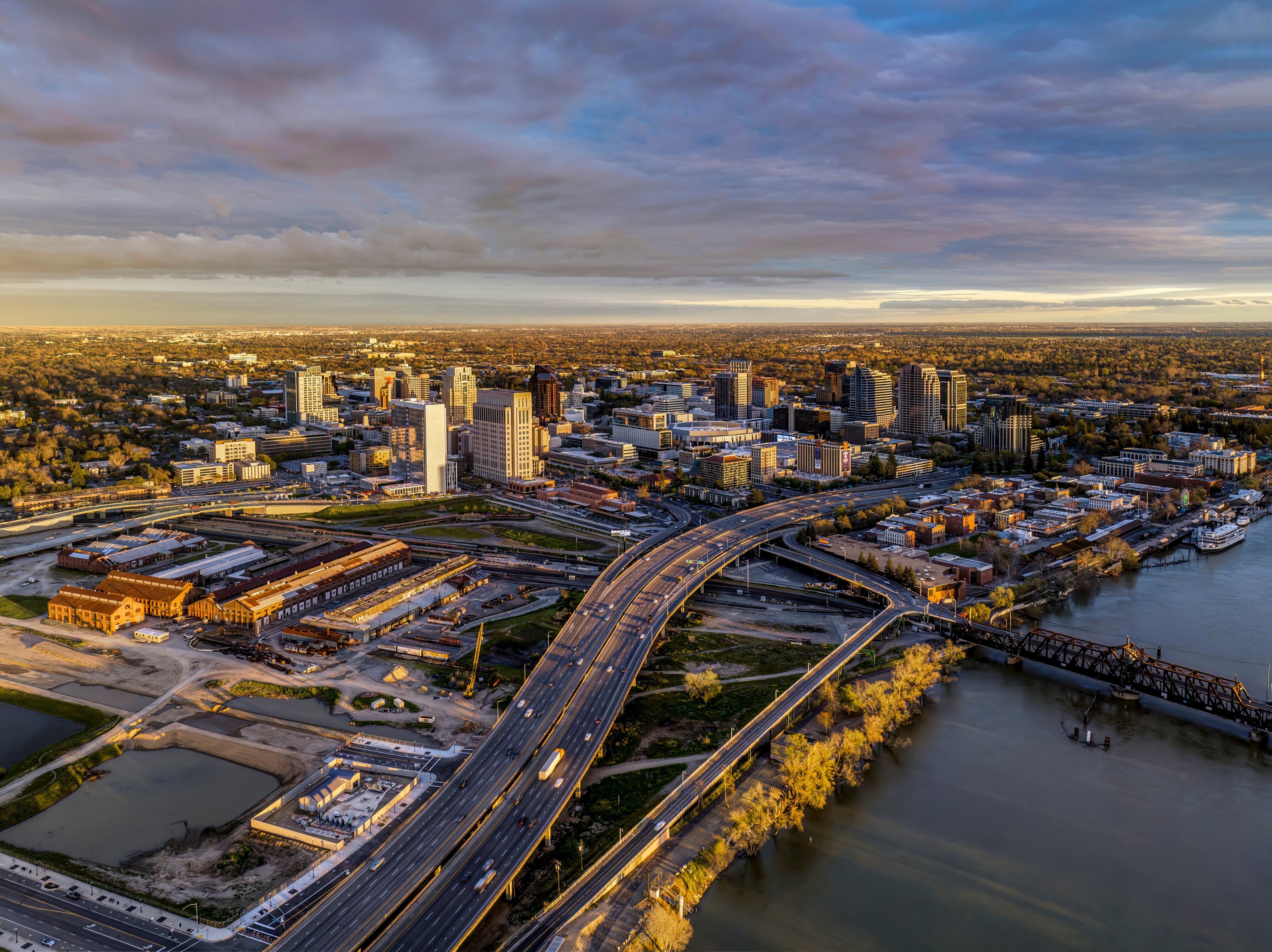 West Sacramento Ca Skyline 