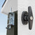 Close up of the handle and lock system