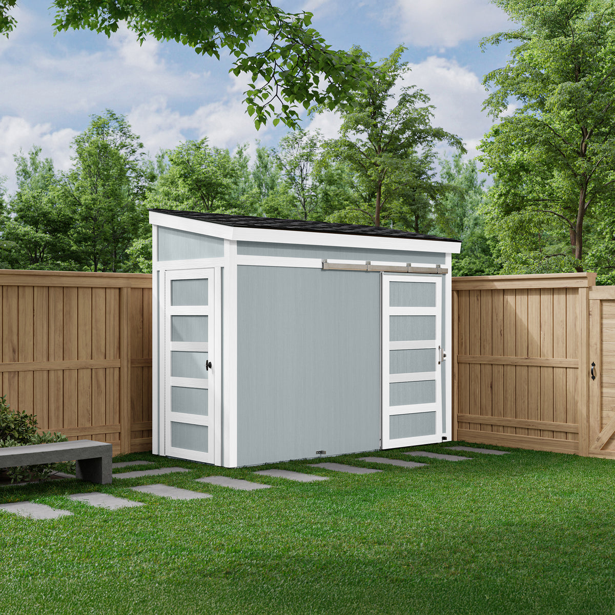 Small Lean to Shed | Dayton 10x4 Shed | Heartland Sheds