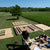 Heartland shed installer laying out shed build components getting ready for building the shed