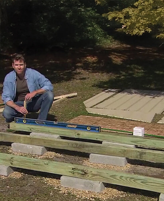 How to Build Shed Foundations