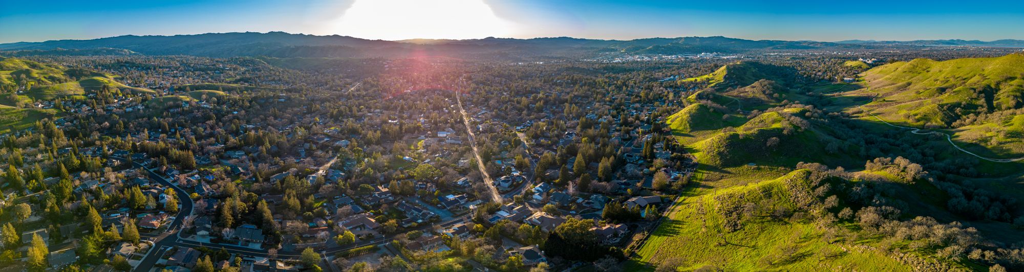 Overhead image of Tracy area